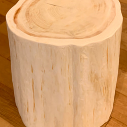 Hinoki  Wood  Stool No.144 2枚目の画像