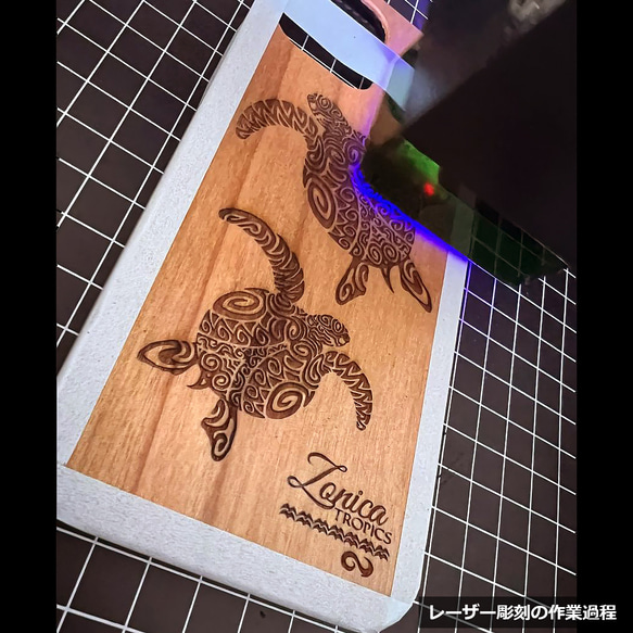 iPhone 【Dolphin】桜ウッドケース　限定機種　木製ケース　イルカ　ドルフィン　スマホケース　ハワイ 7枚目の画像