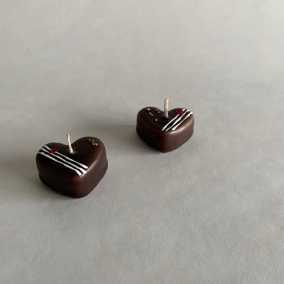 アロマキャンドル『Heart chocolate』 4枚目の画像