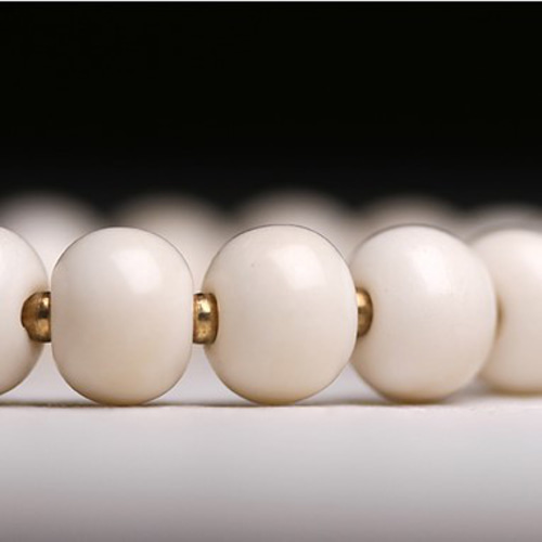 受注制作＞鹿の骨のブレスレット メンズ レーディス自分にご褒美 B050  