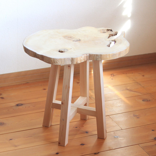 天然木 高野槙の切り株 サイドテーブル 1点もの サイドテーブル