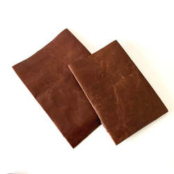 KAMIBUKURO(紙 袋) large 国内本牛革製　ブラウン 13枚目の画像