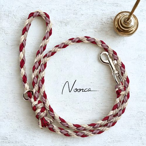 e03】パラコードスタンダードリード 8本編み リード・首輪 Noorca 通販