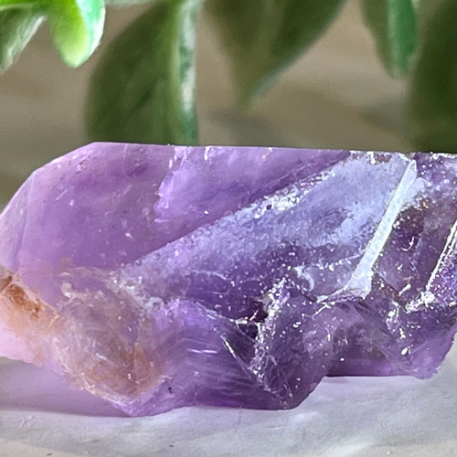 タントリックツイン イシス✨ アメジスト 原石 ラフストーン 紫