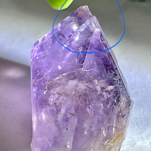 シェブロンアメジスト　ツイン　紫水晶　ラフストーン　原石 シェブロンアメジスト 紫水晶 ラフストーン 原石 天然石 東洋