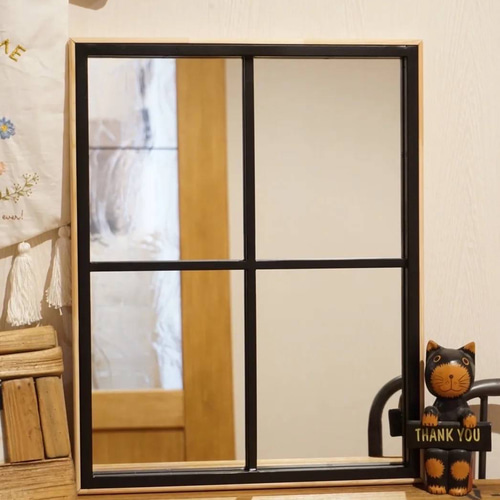 桜井製作所　アイアンドレッサー　昭和レトロ 鏡　電気付　葡萄のツル鉄製 桜井製作所 アイアンドレッサー 昭和レトロ 鏡 電気付 葡萄の