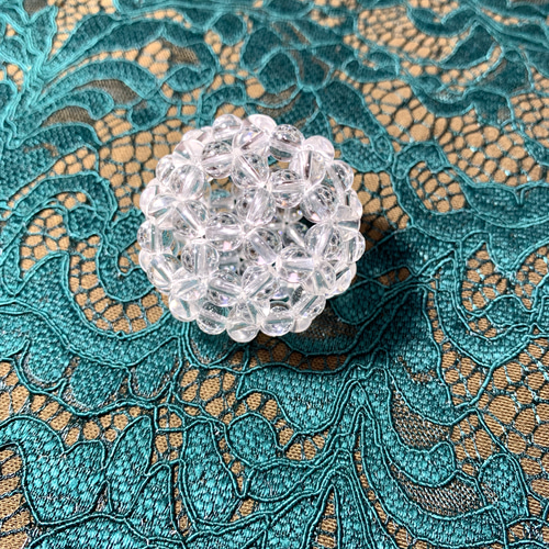 フラーレン AAA水晶 直径4cm 寺澤貴子さんショップの天然石