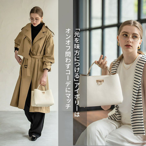 入学式/卒業式 第3世代 2way ハンドバッグ 上質本革 ショルダー