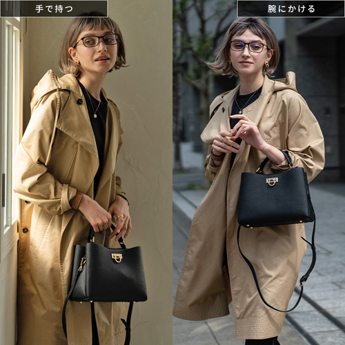 第3世代 2way ハンドバッグ 上質本革 ショルダー 入学式/卒業式