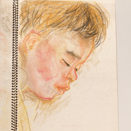 オーダーメイド】デッサン 人物画 パステル色鉛筆 木炭鉛筆 絵画