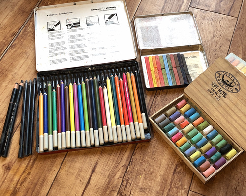 オーダーメイド】デッサン 人物画 パステル色鉛筆 木炭鉛筆 絵画
