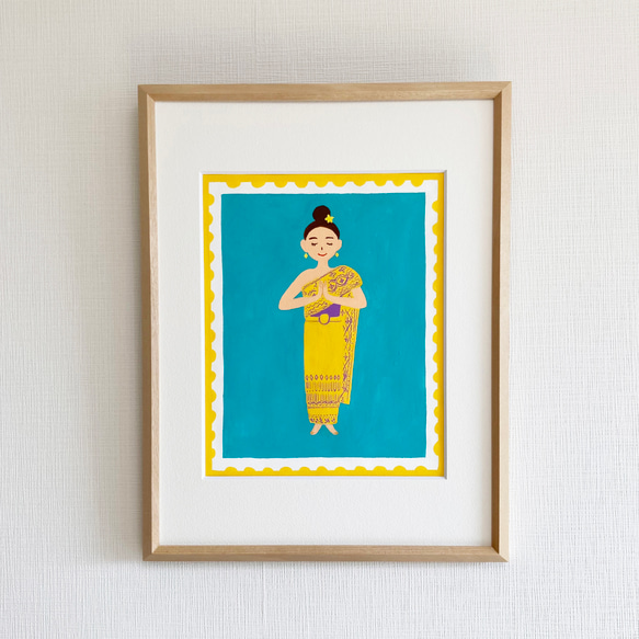 原画『タイの民族衣装』 