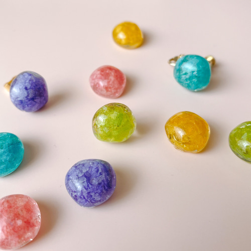 スイートピー 花びら ピアス/イヤリング ピアス（スタッド・一粒 