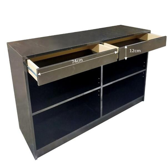 大理石調レジカウンター 