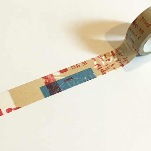 井上陽子マスキングテープ［マステ］：15mm幅：グラフィティA（無包装