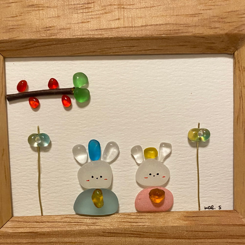 WOL.S シーグラスアート ひな祭り その他インテリア雑貨 WOL.S 通販