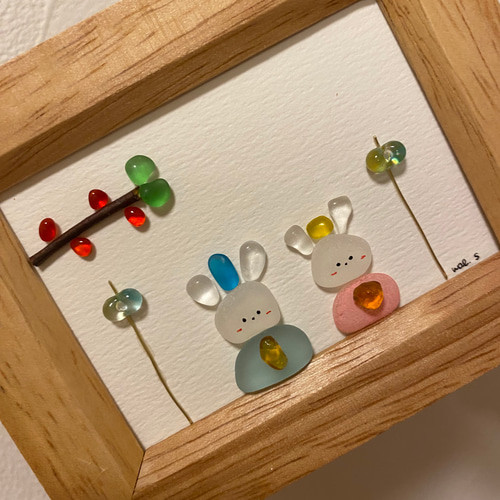 WOL.S シーグラスアート ひな祭り その他インテリア雑貨 WOL.S 通販