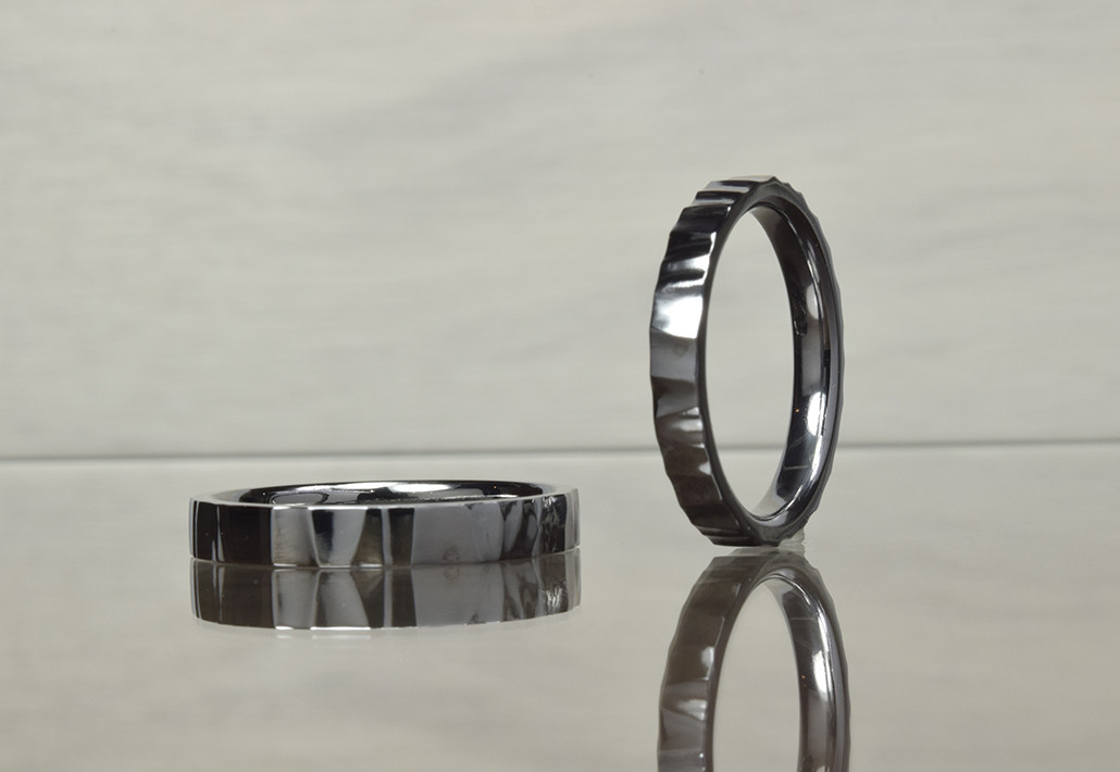 タンタルの結婚指輪（アレルギー対応）平つち目/HIRATUCHIME 　MG-109