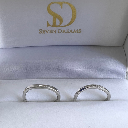 タンタルの結婚（アレルギー対応）漆黒の槌目 MG－059 指輪