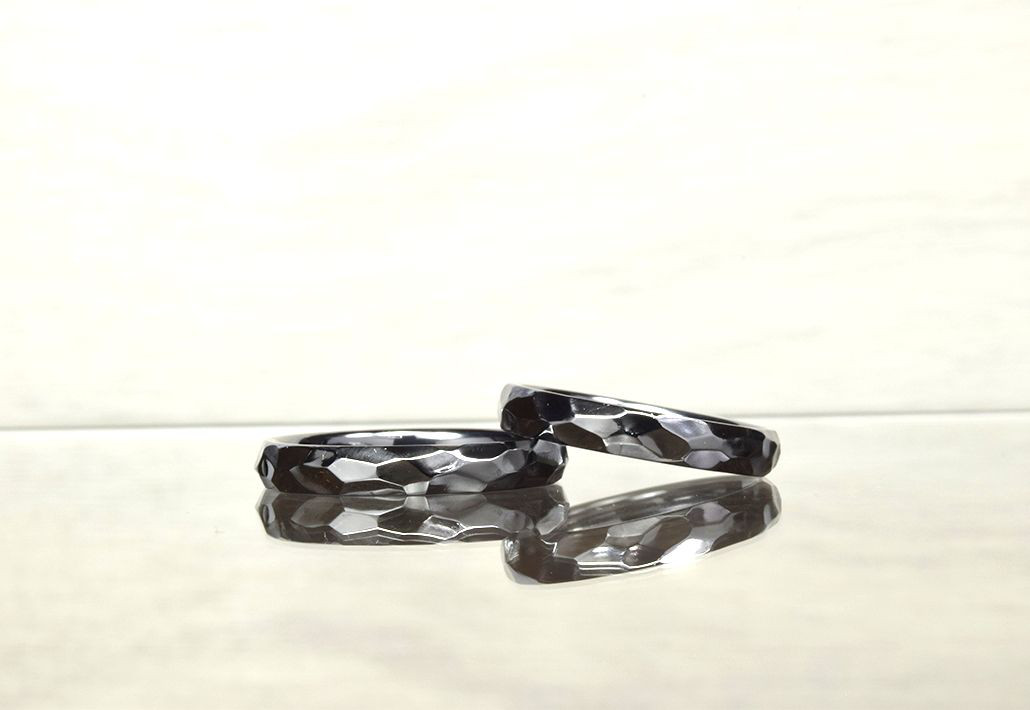 タンタルの結婚（アレルギー対応）漆黒の槌目　MG－059