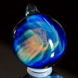 WINGS OF UNIVERSE 硼矽玻璃吊墜 wu2 第3張的照片