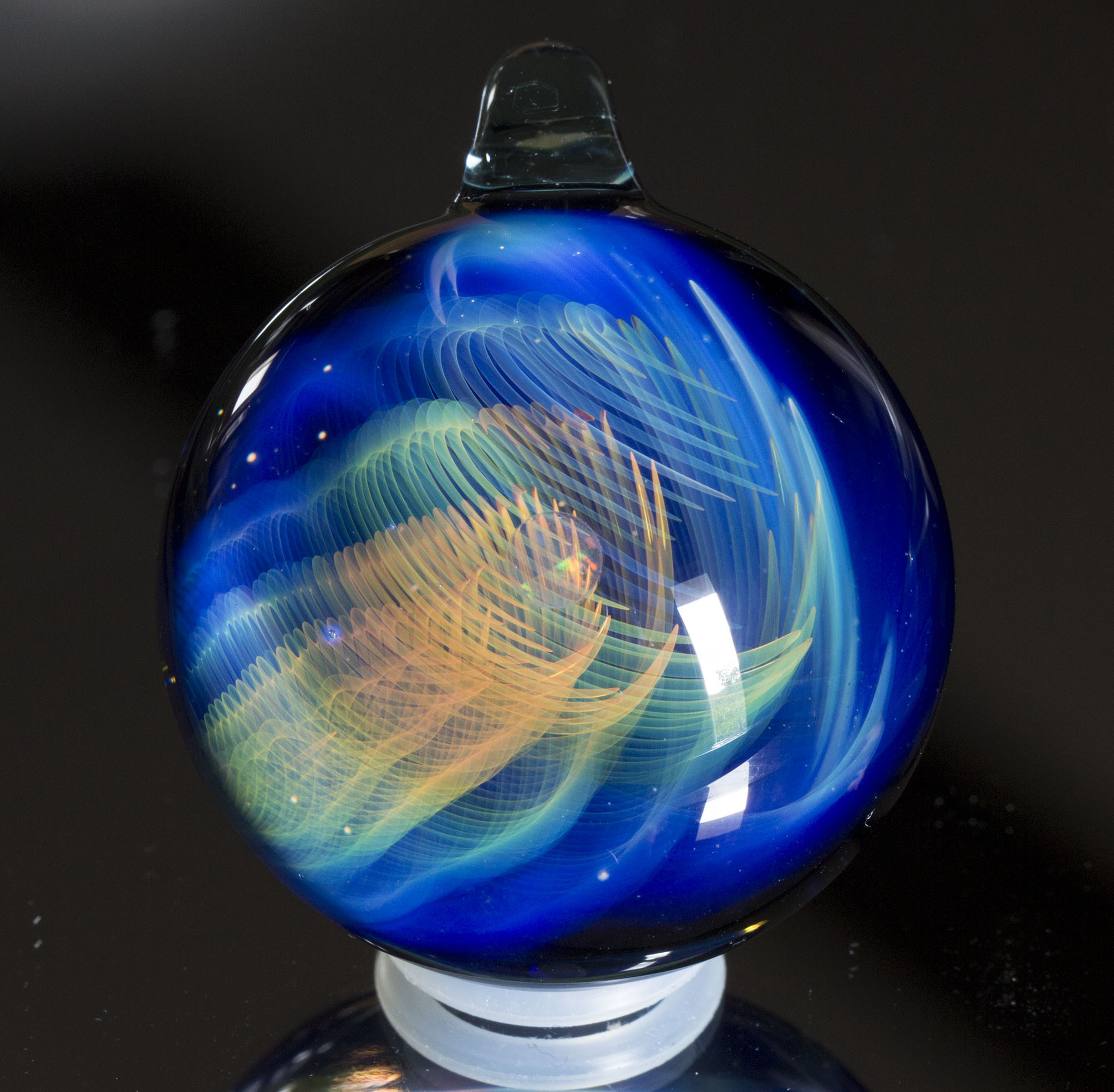 WINGS OF UNIVERSE ボロシリケイトガラスペンダント wu2