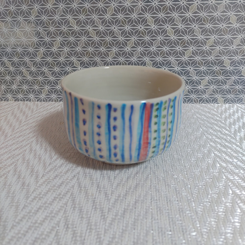 抹茶 茶碗② 取り組ん