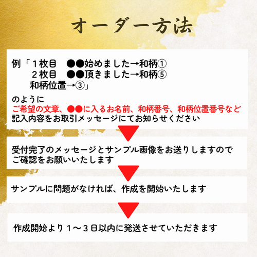 和様オーダー確認用 易く