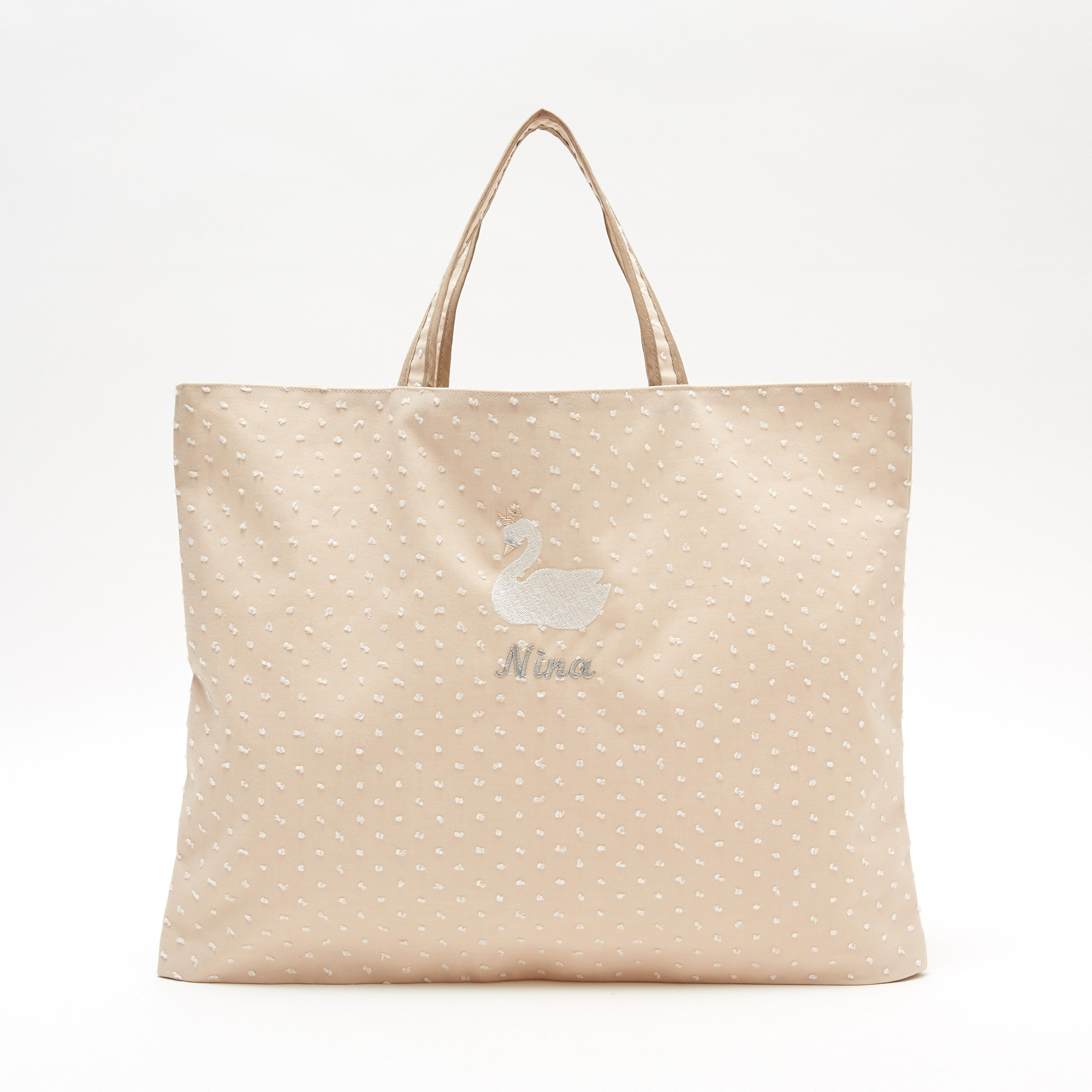 TOM様完成品刺繍お名前入りレッスンバッグ