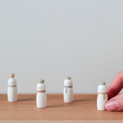 ちびゆきだるま その他人形 chaki 通販 15331937｜Creema(クリーマ)