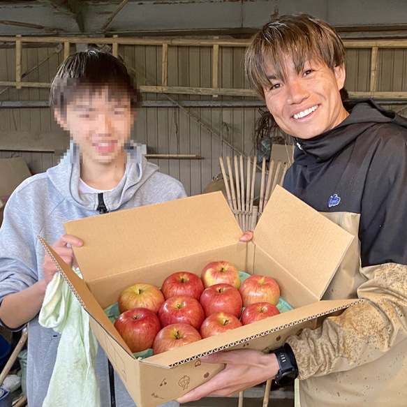 【もうすぐ終了/特別出品】フランス風りんごのタルト(18cm)〜児童養護施設の子供たちが作ったサンふじりんごを使って〜 9枚目の画像