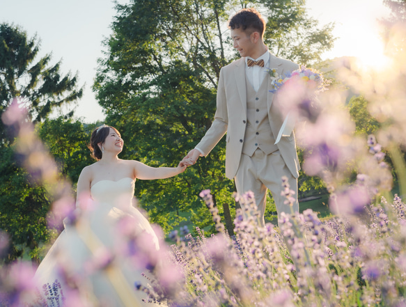 木製蝶ネクタイ【朴×ウォルナット×メープル】 4枚目の画像