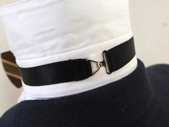 木製蝶ネクタイ【朴×ウォルナット×メープル】 7枚目の画像