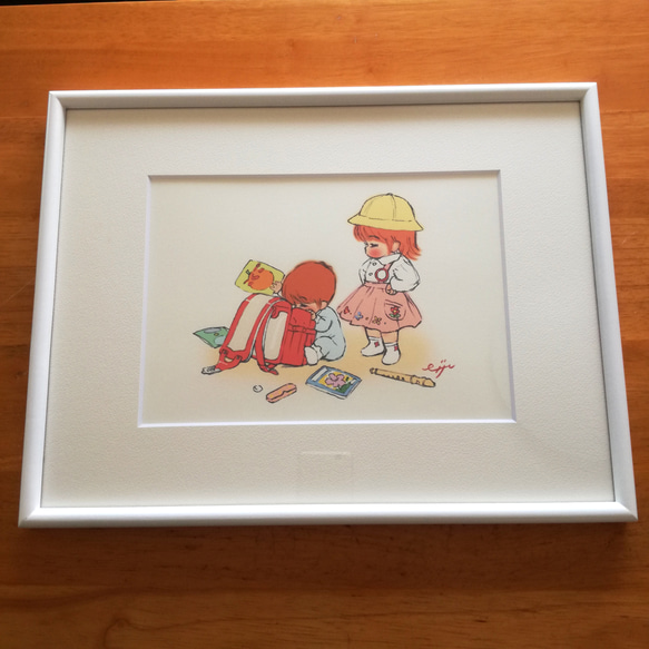 ジョアン・ミロ、SELF - PORTRAITⅡ、希少画集画、新品額装付 ジョアン・ミロ、SELF - PORTRAITⅡ、希少画集画、新品額装付