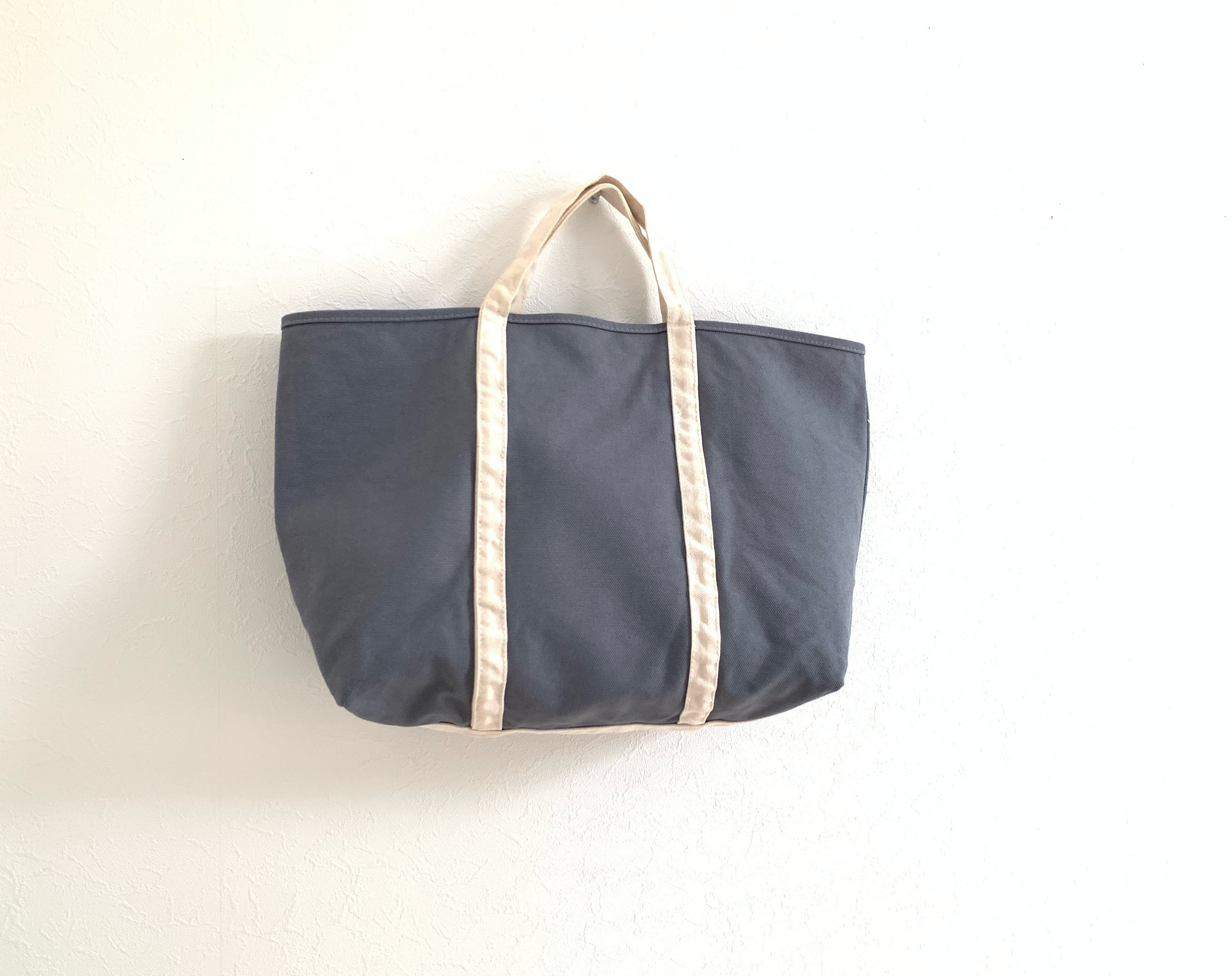 色が選べる【A4対応】BASIC TOTE BAG 帆布トート  M バイカラー　納期短め