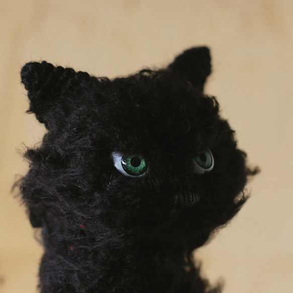 スタンディング黒猫さん(Large) 11枚目の画像