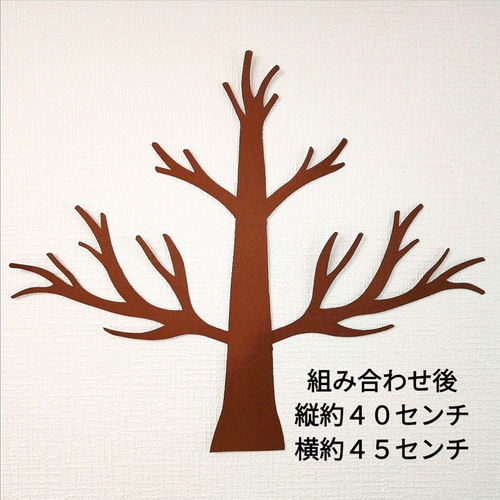 梅 ウグイス 桜の木 壁飾り 季節の飾り #SHOPmako クラフト