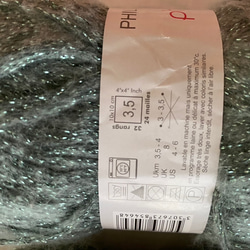 フランス製毛糸ラメ入り2個 4枚目の画像