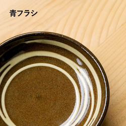 小石原燒 Koishiwarayaki Ichin Mamezara 1 White Furashi Brown Candy G 第5張的照片