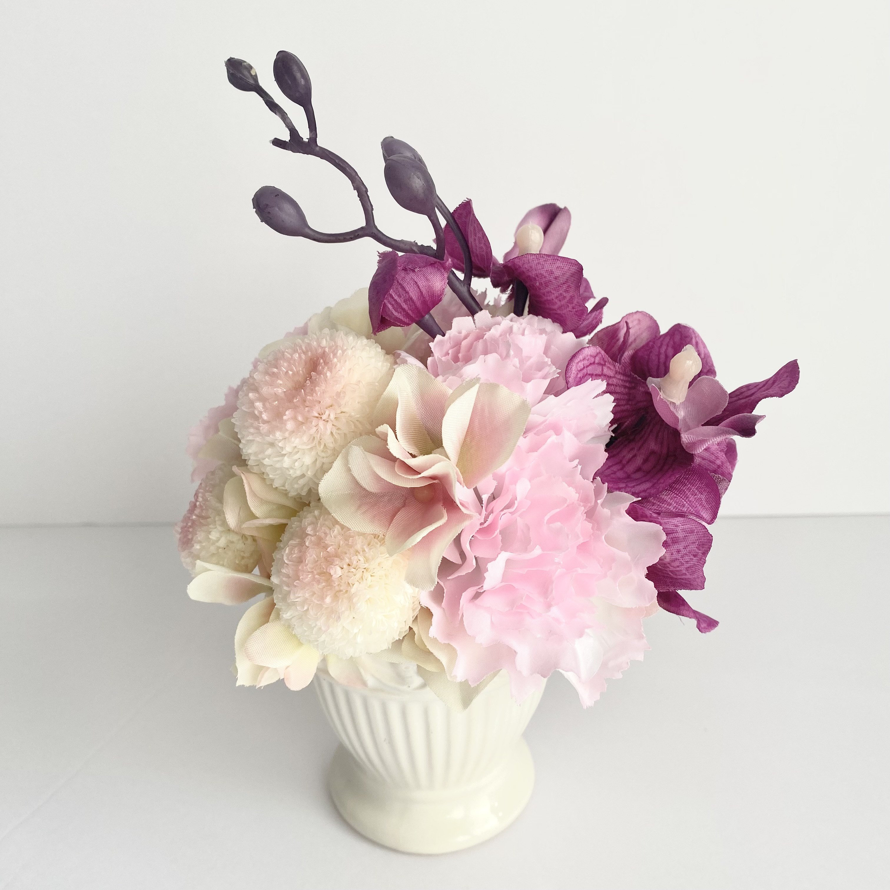 プリザーブドフラワー　母の日仏花「テレサ」ピンク