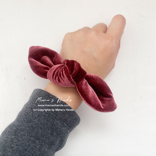 おしゃれな ワインレッド プラム ボルドー 光沢 別珍 ベルベット