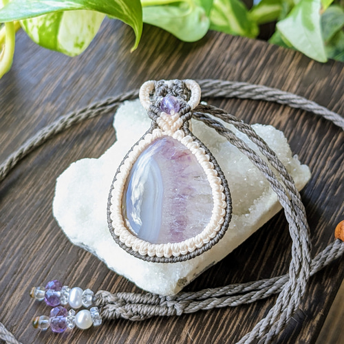 K18 アメジスト ペンダントトップ（⭐︎【天然】アメジスト ペンダント  