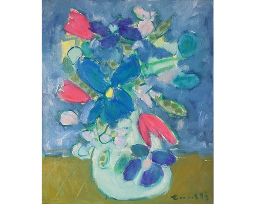 TreatMyself】F8 絵画 油絵 油彩 キャンバス プレゼント お祝い