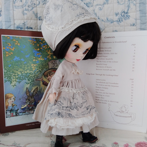 ♡ブライス　アウトフィット　ワンピース　トワルドジュイ ♡ブライス アウトフィット ワンピース トワルドジュイ