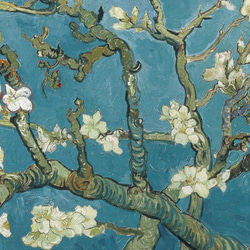 ゴッホ、花咲くアーモンドの木の枝、お祝いにもピッタリな名画ポスター、シンプルスタイル、北欧スタイルにも【G-0376】 10枚目の画像