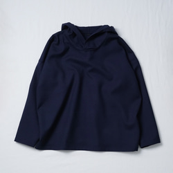 [soco] 男女通用羊毛連帽衫 / 海軍藍 t047m-neb2 第14張的照片