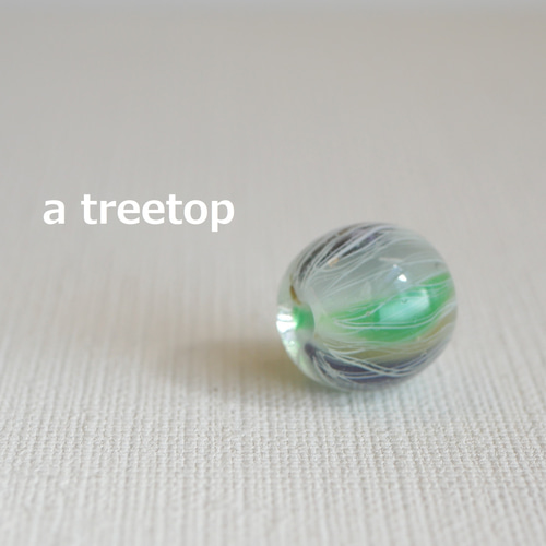 三色とんぼ玉～レース入り～ とんぼ玉 a treetop 通販 15334842