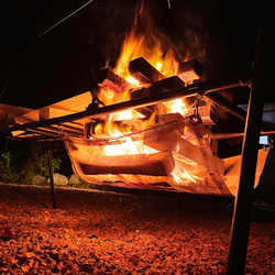 薪 ホワイトポプラ積層材 サイズ混合２２kg 送料無料 焚火 キャンプファイヤー アウトドア燃料 BBQ 16枚目の画像