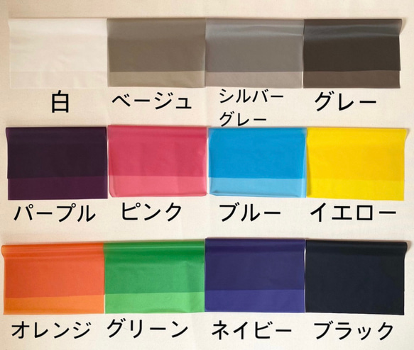 15color【ランチサイズ】コーデュラナイロン　エコバッグ　 8枚目の画像