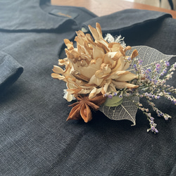 流木スワッグ 流木付き 横型スワッグ pink.natural・.｡*・.｡* ドライフラワー